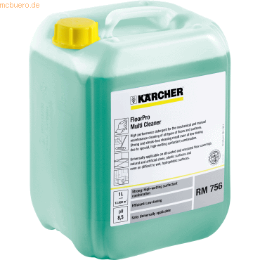 Kärcher Multireiniger RM 756 6.295-914.0 10l Kärcher Multireiniger RM 756 6.295-914.0 10l von Kärcher