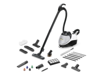 Kärcher SV 7, Zylinder-Dampfreiniger, 0,5 L, Schwarz, Grau, Weiß, Weiß, Knöpfe, Aufgesteckt, 50 cm Kärcher SV 7, Zylinder-Dampfreiniger, 0,5 L, Schwarz, Grau, Weiß, Weiß, Knöpfe, Aufgesteckt, 50 cm von Kärcher