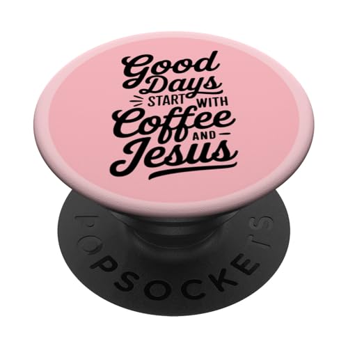 Kaffee Jesus Pink PopSockets Klebender PopGrip Kaffee Jesus Pink PopSockets Klebender PopGrip von Kaffee Jesus Pink