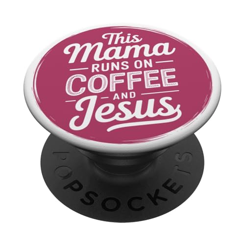 Kaffee Jesus Pink PopSockets Klebender PopGrip Kaffee Jesus Pink PopSockets Klebender PopGrip von Kaffee Jesus Pink