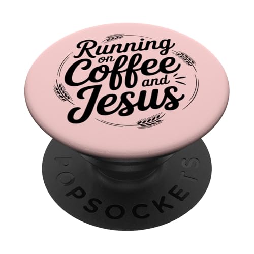 Kaffee Jesus Pink PopSockets Klebender PopGrip Kaffee Jesus Pink PopSockets Klebender PopGrip von Kaffee Jesus Pink