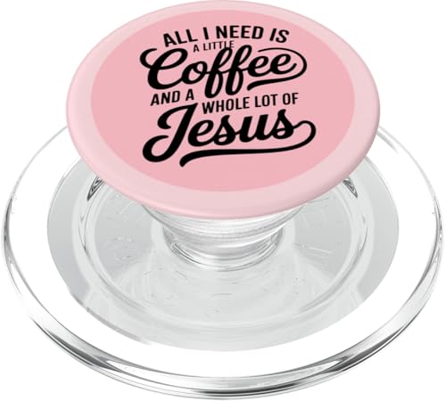 Kaffee Jesus Pink PopSockets PopGrip für MagSafe Kaffee Jesus Pink PopSockets PopGrip für MagSafe von Kaffee Jesus Pink