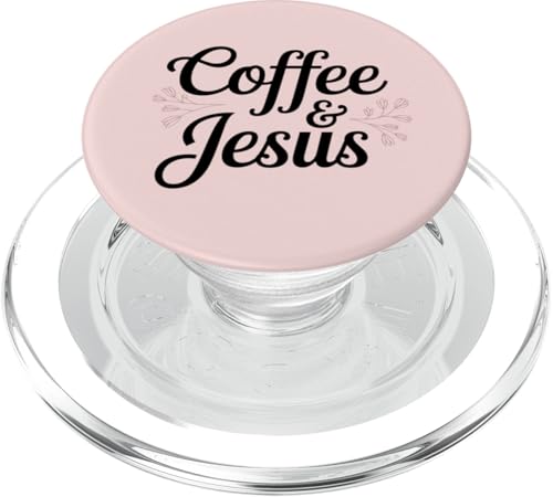 Kaffee Jesus Pink PopSockets PopGrip für MagSafe Kaffee Jesus Pink PopSockets PopGrip für MagSafe von Kaffee Jesus Pink