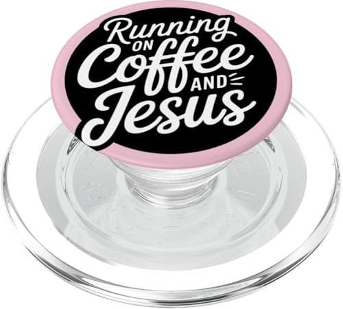 Kaffee Jesus Pink PopSockets PopGrip für MagSafe Kaffee Jesus Pink PopSockets PopGrip für MagSafe von Kaffee Jesus Pink