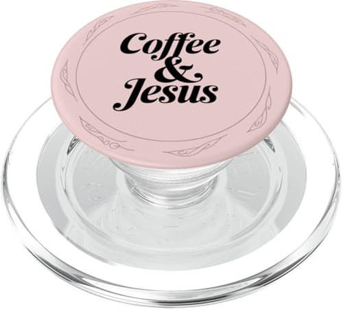 Kaffee Jesus Pink PopSockets PopGrip für MagSafe Kaffee Jesus Pink PopSockets PopGrip für MagSafe von Kaffee Jesus Pink