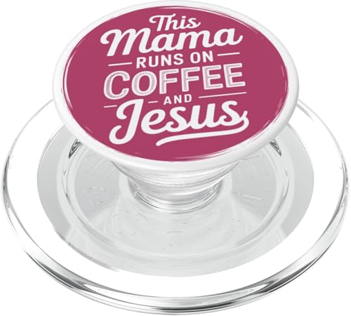 Kaffee Jesus Pink PopSockets PopGrip für MagSafe Kaffee Jesus Pink PopSockets PopGrip für MagSafe von Kaffee Jesus Pink
