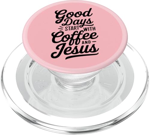Kaffee Jesus Pink PopSockets PopGrip für MagSafe Kaffee Jesus Pink PopSockets PopGrip für MagSafe von Kaffee Jesus Pink