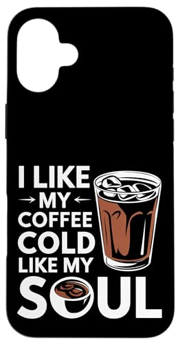 I Like My Coffee Cold Like My Soul Iced Koffein |- Hülle für iPhone 16 Plus I Like My Coffee Cold Like My Soul Iced Koffein |- Hülle für iPhone 16 Plus von Kaffeetrinker Humor