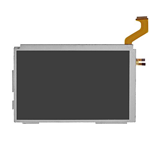 Kafuty-1 Hochwertiges Glas-LCD-Display mit guter Kompressionsbeständigkeit Hohe Zuverlässigkeit, Ersatzteil des oberen LCD-Bildschirms in Premiumqualität für Nintendo 3DS XL-Systemspiele von Kafuty-1