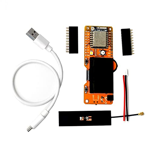 Kahdsvby Entwicklungskarte wie abgebildet, Deauther Mini V3 ESP8266 WiFi-Entwicklungskarte mit 1,3 Zoll OLED-Entwicklungsplatine von Kahdsvby
