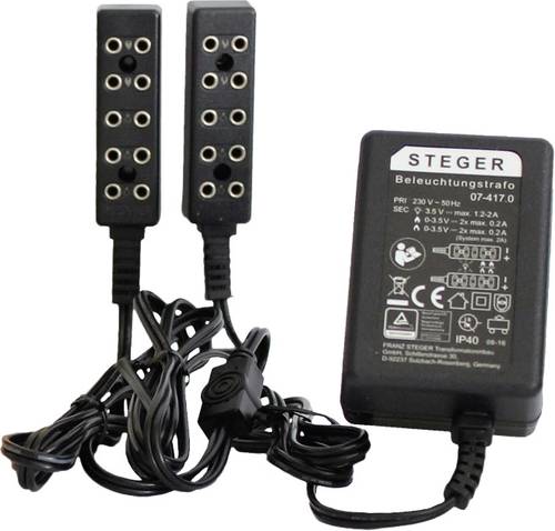 Kahlert Licht 60976 Beleuchtungstrafo 230V mit Verteilerleiste Kahlert Licht 60976 Beleuchtungstrafo 230V mit Verteilerleiste von Kahlert Licht