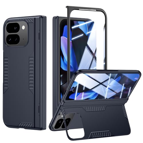 Kaiiecal Schutzhülle für Google Pixel-9-Pro: Schlankes Scharnier, robuster Ständer mit Displayschutzfolie, Ganzkörper-weiche Schutzhülle für Pixel 9Pro Fold 2024, Blau Kaiiecal Schutzhülle für Google Pixel-9-Pro: Schlankes Scharnier, robuster Ständer mit Displayschutzfolie, Ganzkörper-weiche Schutzhülle für Pixel 9Pro Fold 2024, Blau von Kaiiecal