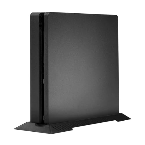 Kailisen PS4 Slim Standfuß Vertikal Stand - Besonders stabil durch Schraube - Schwarz von Kailisen