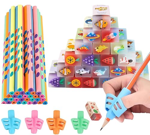 Kaimirui 44 Stück Gadgets Geburtstag Kinder 20 lustige Bleistifte Kinder mit 20 Radiergummis Kinder 4 Stück Pencil Grips Mitgebsel Ende Party Geburtstag Bleistifte mit Radiergummi Kinder Kaimirui 44 Stück Gadgets Geburtstag Kinder 20 lustige Bleistifte Kinder mit 20 Radiergummis Kinder 4 Stück Pencil Grips Mitgebsel Ende Party Geburtstag Bleistifte mit Radiergummi Kinder von Kaimirui