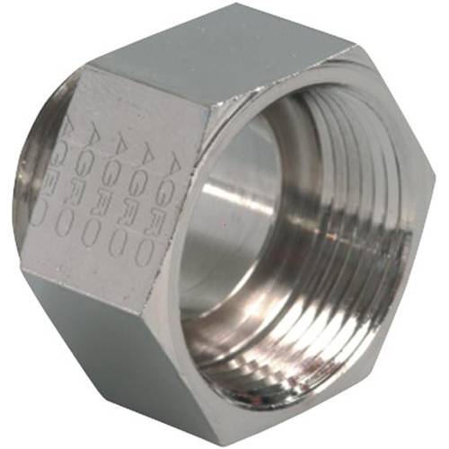 Kaiser Elektro 3600.10.07 Kabelverschraubung Adapter M10 PG7 Messing (vernickelt) 50St. von Kaiser Elektro