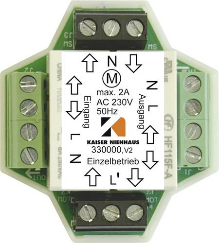 Kaiser Nienhaus Mehrfachsteuergerät 330000 Unterputz von Kaiser Nienhaus