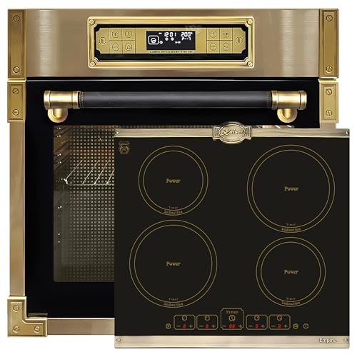 Backofen-Set Herd Set Kaiser EH 6726 AD+KCT 6195 IEm Autark Retro Einbau Backofen Elektro, 80 L mit Induktionskochfeld Autark 60 cm 4 Zonen mit Booster Backofen-Set Herd Set Kaiser EH 6726 AD+KCT 6195 IEm Autark Retro Einbau Backofen Elektro, 80 L mit Induktionskochfeld Autark 60 cm 4 Zonen mit Booster von Kaiser