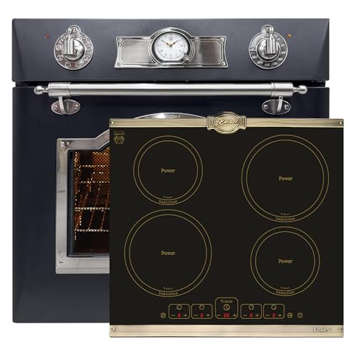 Backofen Set Kaiser Empire EH 6355 Em Sil Einbau Elektrobackofen 60 cm 67 L+KCT 6195 IEm Induktionskochfeld 60cm von Kaiser