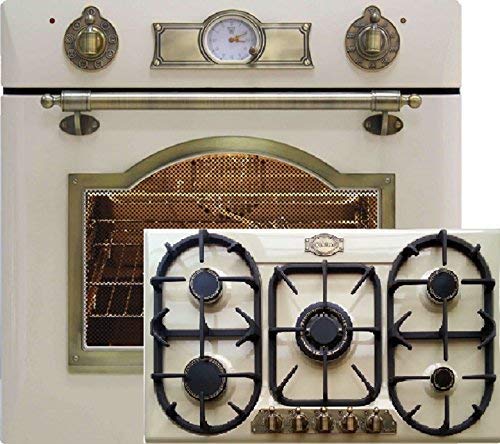 Gas Herdset Autark Kaiser Empire Elfenbein Einbau Elektro Backofen EH 6355 ElfEm 67L + Gaskochfeld KG 9325 ElfEm 90cm. Funktionen: Heißluft, Grill, Drehspieß, Selbstreinigung Gas Herdset Autark Kaiser Empire Elfenbein Einbau Elektro Backofen EH 6355 ElfEm 67L + Gaskochfeld KG 9325 ElfEm 90cm. Funktionen: Heißluft, Grill, Drehspieß, Selbstreinigung von Kaiser