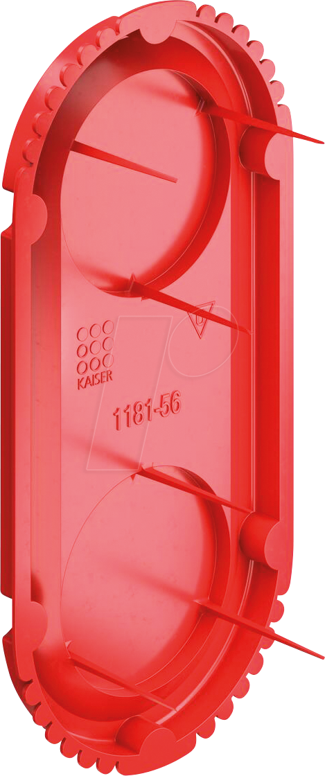KAISER 1181-56 - Signaldeckel für Doppel-Geräte-Verbindungsdose von Kaiser