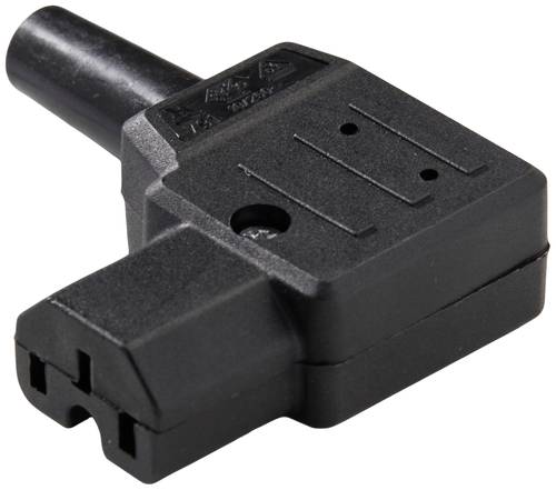 Kaiser 791/kws Warmgeräte-Steckverbinder Stecker, gewinkelt 10A Schwarz Kaiser 791/kws Warmgeräte-Steckverbinder Stecker, gewinkelt 10A Schwarz von Kaiser