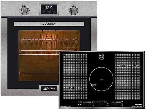 Kaiser Backofen-Set EH 6323 +KCT 777 FI, Elektro, Autark, 79L, Selbstreinigung, Drehspieß, Einbau Backofen,10 Funktionen+Induktionskochfeld 77 cm/Einbau Herd/Autark/Power Booster Kaiser Backofen-Set EH 6323 +KCT 777 FI, Elektro, Autark, 79L, Selbstreinigung, Drehspieß, Einbau Backofen,10 Funktionen+Induktionskochfeld 77 cm/Einbau Herd/Autark/Power Booster von Kaiser
