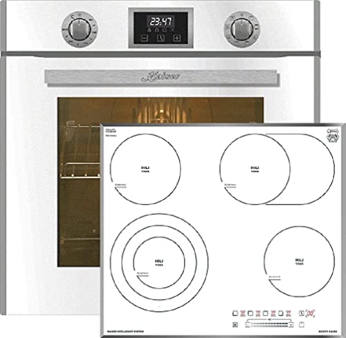 Kaiser Backofen-Set EH 6326 W+KCT 6715 FW, Elektro, Autark, 79L, Selbstreinigung, Drehspieß, Einbau Backofen,10 Funktionen,Pizzafunktion+Weißes Glaskeramikkochfeld, Einbau Herd, 4 Kochzonen Kaiser Backofen-Set EH 6326 W+KCT 6715 FW, Elektro, Autark, 79L, Selbstreinigung, Drehspieß, Einbau Backofen,10 Funktionen,Pizzafunktion+Weißes Glaskeramikkochfeld, Einbau Herd, 4 Kochzonen von Kaiser