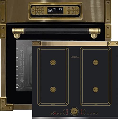 Kaiser Backofen-Set EH 6726 AD+KCT 6745 AD, Retro Einbau Backofen 80L, 11 Betriebsfunktionen+Flex Retro Induktionskochfeld 60cm, Einbau Herd Autark Power Booster Kaiser Backofen-Set EH 6726 AD+KCT 6745 AD, Retro Einbau Backofen 80L, 11 Betriebsfunktionen+Flex Retro Induktionskochfeld 60cm, Einbau Herd Autark Power Booster von Kaiser