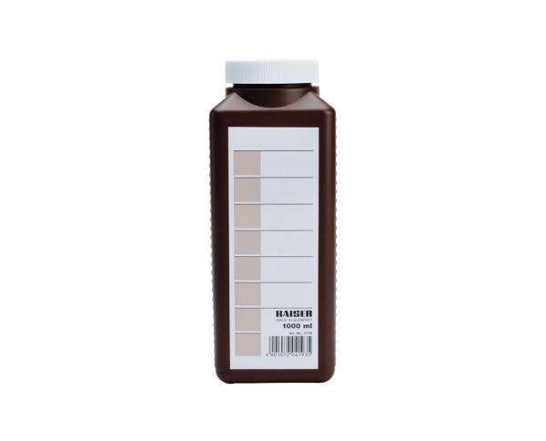 Kaiser Chemikalienflasche 1.000ml braun von Kaiser