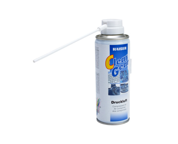 Kaiser Clear Gear Druckluftdose 200ml Kaiser Clear Gear Druckluftdose 200ml von Kaiser