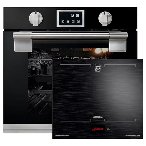 Kaiser Einbaubackofen EH 6338 s + KCT 6140 FI, Einbau Backofen, Pyrolyse Backofen, 11 Funktionen + Induktionskochfeld 60 cm FREE ZONE mit 2 FLEX Induktions-Zonen TFT Display Kaiser Einbaubackofen EH 6338 s + KCT 6140 FI, Einbau Backofen, Pyrolyse Backofen, 11 Funktionen + Induktionskochfeld 60 cm FREE ZONE mit 2 FLEX Induktions-Zonen TFT Display von Kaiser