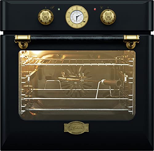 Kaiser Einbaubackofen EH 6432 BE Eco, Retro Einbau Backofen Elektro, Autark, 68 L, Drehspieß, 10 Funktionen,Pizzafunktion von Kaiser