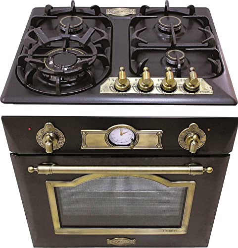 Kaiser Gas Herd Set EH 6355 Em+KG 6325 Em, Elektro Backofenset, Autark, 79L, Einbau Backofen, 10 Funktionen, Intelligent system+Einbau Gas Herd 60 cm, schwarz Emalliert, Erdgas/Propangas Fl.Gas Kaiser Gas Herd Set EH 6355 Em+KG 6325 Em, Elektro Backofenset, Autark, 79L, Einbau Backofen, 10 Funktionen, Intelligent system+Einbau Gas Herd 60 cm, schwarz Emalliert, Erdgas/Propangas Fl.Gas von Kaiser