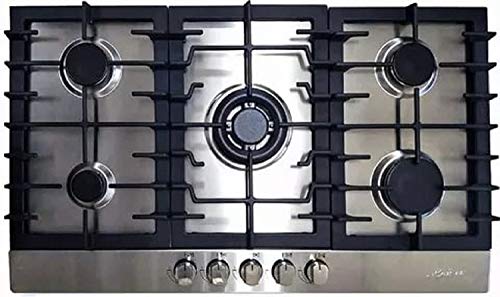 Kaiser Gaskochfeld 90cm/Edelstahl Gas Kochfeld Autark/Gasherd/Kochfeld/Gaskochfeld Einbau/5 Hochwertige Brenner/4,5 kW WOK Brenner/Gas-kochstelle/Gaskocher/Kochmulde/Erdgas und Propangas möglich Kaiser Gaskochfeld 90cm/Edelstahl Gas Kochfeld Autark/Gasherd/Kochfeld/Gaskochfeld Einbau/5 Hochwertige Brenner/4,5 kW WOK Brenner/Gas-kochstelle/Gaskocher/Kochmulde/Erdgas und Propangas möglich von Kaiser