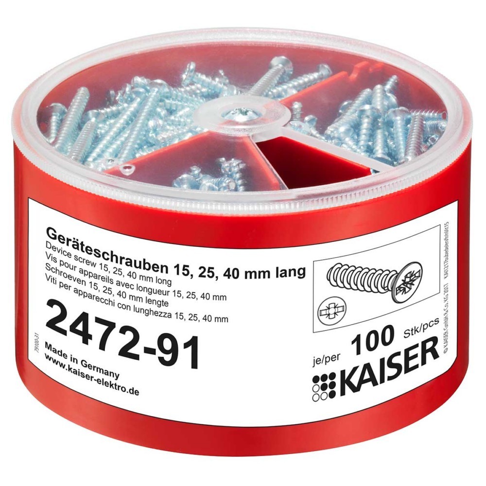 Kaiser Geräteschrauben-Box 2472-91 Kaiser Geräteschrauben-Box 2472-91 von Kaiser