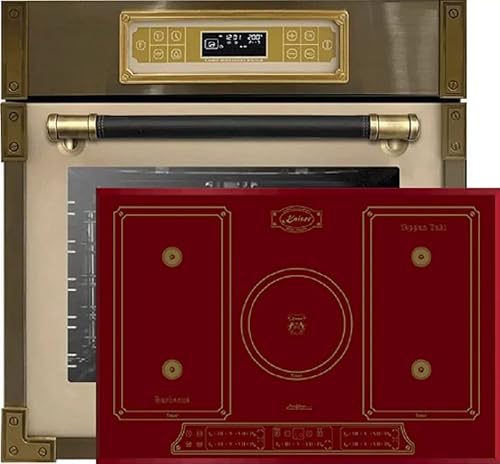 Kaiser Herdset EH 6726 ElfAD + KCT 7797 FI RotEm, Retro Einbau Backofen 80L, Elektro Backofenset – 11 Betriebsfunktionen + Retro Einbau Induktions Kochfeld 77 cm, Rotes Glas mit Facette Kaiser Herdset EH 6726 ElfAD + KCT 7797 FI RotEm, Retro Einbau Backofen 80L, Elektro Backofenset – 11 Betriebsfunktionen + Retro Einbau Induktions Kochfeld 77 cm, Rotes Glas mit Facette von Kaiser