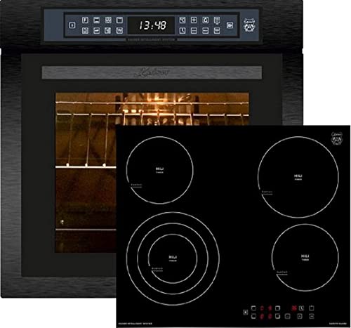 Kaiser Induktions Herd-Set 6306 RS + KCT 6703, Einbaubackofen,Edelstahl,79L 15 Fkt. Grill Air fryer Full Touch + 60 cm, Hi-light Herd, Kochfeld ohne Rahmen, Frontfacette,Restwärmeanzeige Kaiser Induktions Herd-Set 6306 RS + KCT 6703, Einbaubackofen,Edelstahl,79L 15 Fkt. Grill Air fryer Full Touch + 60 cm, Hi-light Herd, Kochfeld ohne Rahmen, Frontfacette,Restwärmeanzeige von Kaiser