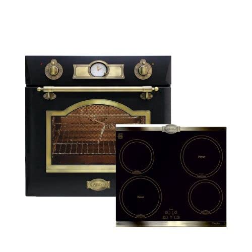 Kaiser Induktions Herd-Set Eh 6355 Em+KCT 6395 Iem, Retro Elektro Einbau Backofen 60cm 67L+Induktions-Kochfeld 60 cm Kaiser Induktions Herd-Set Eh 6355 Em+KCT 6395 Iem, Retro Elektro Einbau Backofen 60cm 67L+Induktions-Kochfeld 60 cm von Kaiser