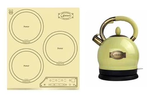Kaiser Induktions-Kochfeld KCT 4795 ELfFI AD, Einbau Herd, 3 Kochzonen, 45 cm,Full Touch Control, Autark,Facetten,Retro+WK 2000 Em Retro Wasserkocher Kontroll LED 2 L 1800 W Rotation Kaiser Induktions-Kochfeld KCT 4795 ELfFI AD, Einbau Herd, 3 Kochzonen, 45 cm,Full Touch Control, Autark,Facetten,Retro+WK 2000 Em Retro Wasserkocher Kontroll LED 2 L 1800 W Rotation von Kaiser