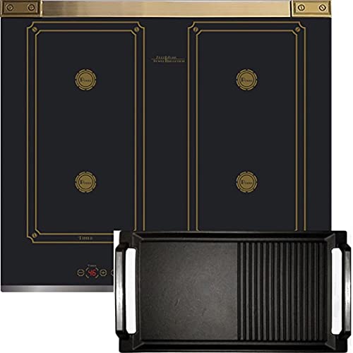 Kaiser Induktions-Kochfeld KCT 6745 AD inkl. Grillplatte, Flex Retro Induktionskochfeld 60 cm Einbau Herd Autark Power Booster inkl. Grillplatte aus Gusseisen Kaiser Induktions-Kochfeld KCT 6745 AD inkl. Grillplatte, Flex Retro Induktionskochfeld 60 cm Einbau Herd Autark Power Booster inkl. Grillplatte aus Gusseisen von Kaiser