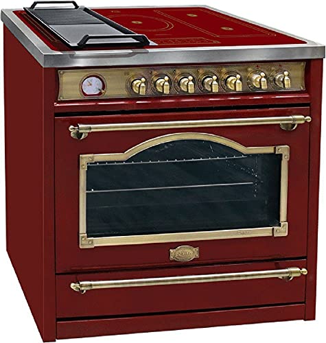 Kaiser Empire HC 93655 Retro Herd mit Induktionskochfeld 90cm Bordeaux Range Coocker | Multi 8 Elektrobackofen 115L, mit Drehspieß | 5 Induktionszonen (2 Flex-Zonen) mit Booster | Selbstreinigung Kaiser Empire HC 93655 Retro Herd mit Induktionskochfeld 90cm Bordeaux Range Coocker | Multi 8 Elektrobackofen 115L, mit Drehspieß | 5 Induktionszonen (2 Flex-Zonen) mit Booster | Selbstreinigung von Kaiser