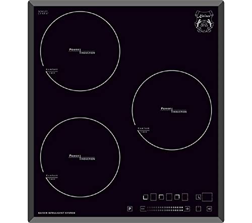 Kaiser KCT 4746 FI + Grllplatte, Induktions Kochfeld 45cm Herd Facetten Funktionsdisplay von Kaiser