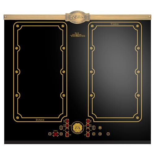 Kaiser KCT 6192 FI Em Induktionskochfeld 60 cm • 8 Heizelemente: 4×2 Induktions-Kochzonen • FREE ZONE mit 2 FLEX Induktions Zonen • Schwarzes Keramik-Glas mit Antique Gold-Leiste Kaiser KCT 6192 FI Em Induktionskochfeld 60 cm • 8 Heizelemente: 4×2 Induktions-Kochzonen • FREE ZONE mit 2 FLEX Induktions Zonen • Schwarzes Keramik-Glas mit Antique Gold-Leiste von Kaiser
