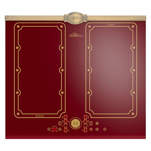 Kaiser KCT 6192 FI RotEm Induktionskochfeld 60 cm • 8 Heizelemente: 4×2 Induktions-Kochzonen • FREE ZONE mit 2 FLEX Induktions Zonen • Bordeaux Keramik-Glas mit Antique Gold-Leiste Kaiser KCT 6192 FI RotEm Induktionskochfeld 60 cm • 8 Heizelemente: 4×2 Induktions-Kochzonen • FREE ZONE mit 2 FLEX Induktions Zonen • Bordeaux Keramik-Glas mit Antique Gold-Leiste von Kaiser