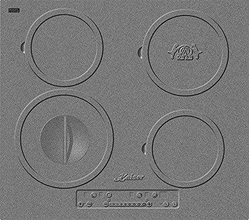 Kaiser KCT 6705 I Induktions Kochfeld Autark 60cm,Motiv - Design des Gusseisenkochfeldes,4 Kochzonen, PowerBooster, Induktion,Glaskeramikkochfeld,Induktion,Einbaukochfeld,ohne Rahmen,Einbau Herd von Kaiser