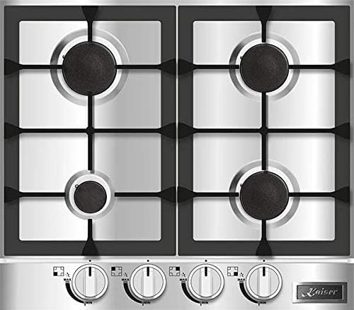 Kaiser KG 6357 Gas Kochfeld 60cm Edelstahl, Autark,Gaskochfeld, Gaskochfeld Einbau, Gasherd Einbau,3,8 kW Wok mit Adapter,4 flammig,Erdgas,Fl.Gas,Bedienblende aus Edelstahl Kaiser KG 6357 Gas Kochfeld 60cm Edelstahl, Autark,Gaskochfeld, Gaskochfeld Einbau, Gasherd Einbau,3,8 kW Wok mit Adapter,4 flammig,Erdgas,Fl.Gas,Bedienblende aus Edelstahl von Kaiser