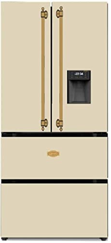 Kaiser KS 80425 ElfEm Side-by-Side Kühlschrank, 83 cm breit, 183 cm hoch, Retro Kühlschrank, Kühl Gefrier Kombi, No Frost 506 L Kaiser KS 80425 ElfEm Side-by-Side Kühlschrank, 83 cm breit, 183 cm hoch, Retro Kühlschrank, Kühl Gefrier Kombi, No Frost 506 L von Kaiser