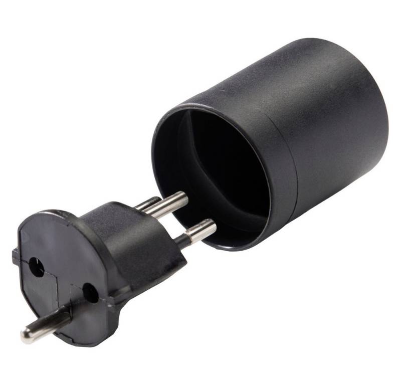 Kaiser Kaiser 153/sw/1 Steckeradapter nicht lösbar 1er Set Reiseadapter von Kaiser