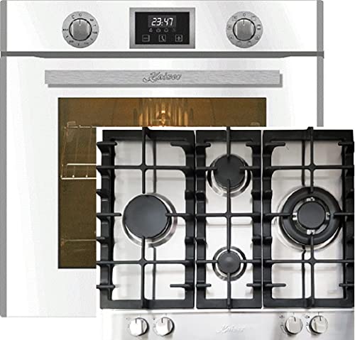 Kaiser Küchengeräte Gasherd-Set EH 6326 W+KG 6364, Elektro Einbau Backofen, Autark, 79L, Selbstreinigung, 10 Funktionen + Einbau Gaskochfeld 60 cm, Einbau Herd, Erdgas Fl.Gas Kaiser Küchengeräte Gasherd-Set EH 6326 W+KG 6364, Elektro Einbau Backofen, Autark, 79L, Selbstreinigung, 10 Funktionen + Einbau Gaskochfeld 60 cm, Einbau Herd, Erdgas Fl.Gas von Kaiser