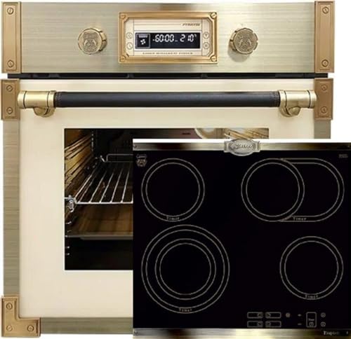 Kaiser Pyrolyse Backofen »EH 6427 ElfAD+KCT 6385 Em«, Retro Pyrolyse Einbau Backofen 73L Elfebeinfarbiges Glas 60 cm+Exklusives Autarkers High Light Glaskeramik Kochfeld 60cm,Herd Einbau Kaiser Pyrolyse Backofen »EH 6427 ElfAD+KCT 6385 Em«, Retro Pyrolyse Einbau Backofen 73L Elfebeinfarbiges Glas 60 cm+Exklusives Autarkers High Light Glaskeramik Kochfeld 60cm,Herd Einbau von Kaiser